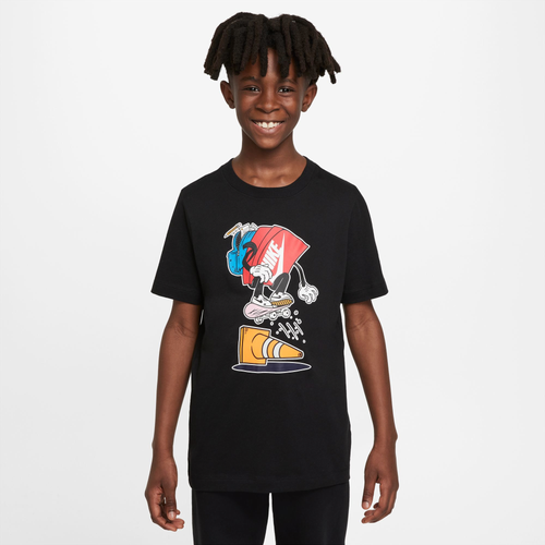 Nike Kids' Boys  Box Cone T-shirt In Black/red
