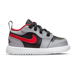 Boys' Toddler - Jordan AJ 1 Low ALT - Cement Gray/Black/Fire Red