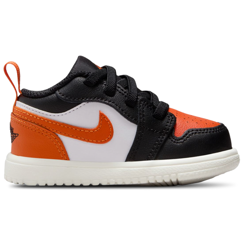 BOYS - Jordan AJ 1 Low - Orange/Black