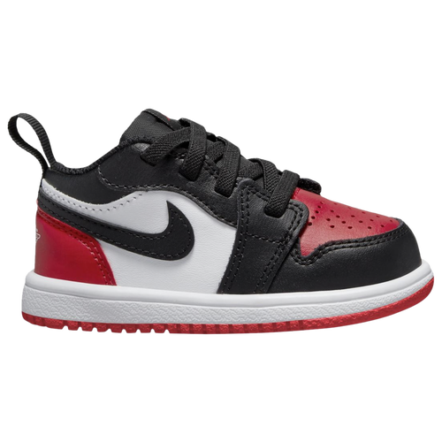 

Jordan Boys Jordan AJ 1 Low - Boys' Toddler Shoes Red/Black/White Size 10.0