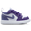 Jordan AJ 1 Low - Girls' Toddler Dusty Amethyst/Court Purple