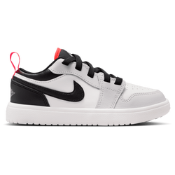 Boys' Preschool - Jordan AJ 1 Low - Black/Summit White/Black