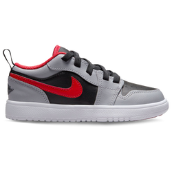 Boys' Preschool - Jordan AJ 1 Low ALT - Black/Fire Red/Cement Gray