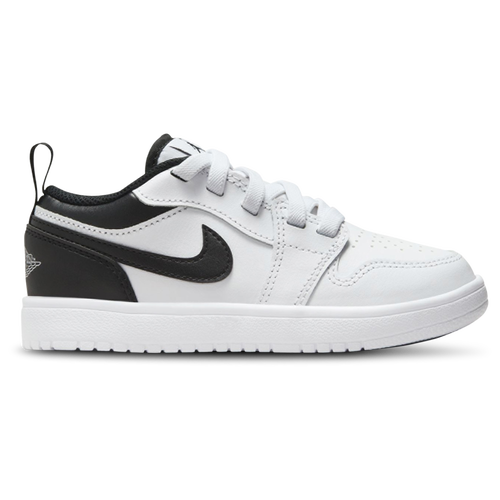 

Boys Preschool Jordan Jordan AJ 1 Low - Boys' Preschool Shoe Black/White/White Size 02.5