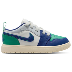 Boys' Preschool - Jordan AJ 1 Low - Tan/Blue