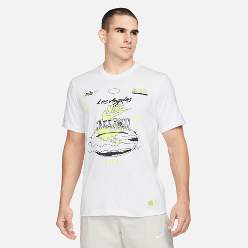 

Nike Mens Nike LA World T-Shirt - Mens White/Black Size L