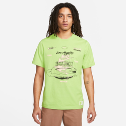 Men's - Nike LA World T-Shirt - Green/White