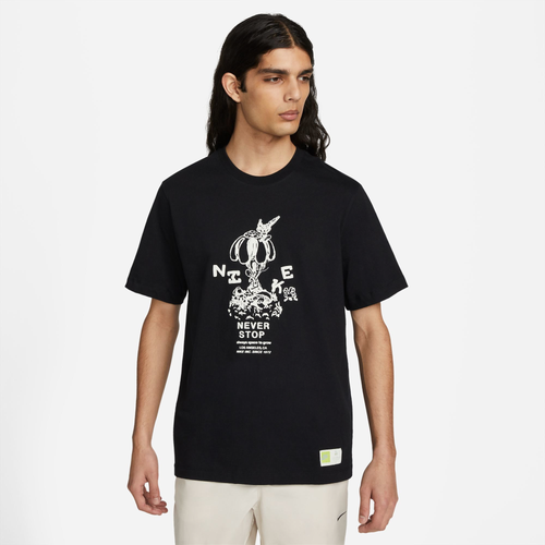 

Nike Mens Nike LA Garden T-Shirt - Mens Black/White Size XL