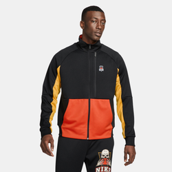 Men's - Nike N98 Frenzy Jacket - Black/Orange