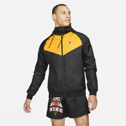 Men's - Nike NSW Frenzy Hoodie - Black/Orange