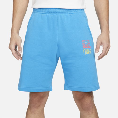 

Nike Mens Nike Club Spring Break Shorts - Mens Blue/Green Size M