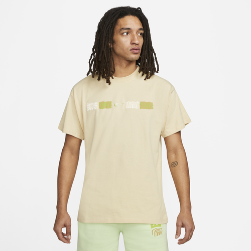 

Nike Mens Nike Air Max 90 T-Shirt - Mens White/Green Size S
