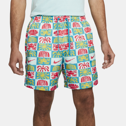 Men's - Nike Spring Break Woven Flow Shorts - Teal/Red