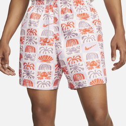 Men's - Nike Spring Break Woven Flow Shorts - Purple/Red