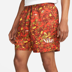 Men's - Nike Trek Division Woven Flow Shorts - Orange/Red