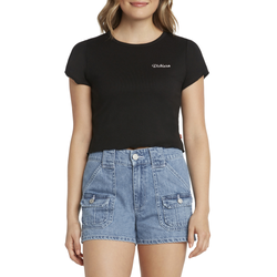 Women's - Dickies Baby T-Shirt - Black/Black