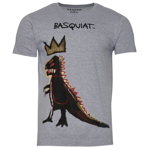 

Reason Mens Reason Basquiat T-Shirt - Mens Gray/Gray Size XXL