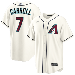 Men's - Nike MLB Diamondbacks Home Jersey 2 - White