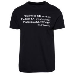 Men's - Reck' Creations Not From LA T-Shirt - Black/White