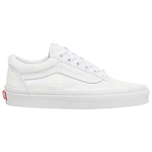 

Boys Vans Vans Old Skool - Boys' Grade School Shoe White/White Size 05.0