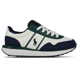 Boys' Preschool - Polo Train 89 Sport II - Paper White/Green/Navy