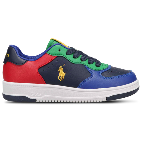 

Polo Ralph Lauren Boys Polo Ralph Lauren Masters Court - Boys' Grade School Shoes Navy/Multi Size 04.0