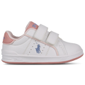 Polo Heritage Court III Graphic -  Hint Of Pink/White