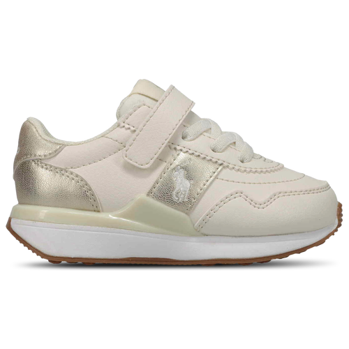 

Girls Polo Polo Train 89 Sport - Girls' Toddler Shoe Cream/Metallic Gold Size 10.0