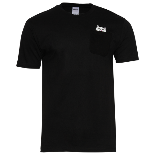 

RipNDip Mens RipNDip Nermal Pocket T-Shirt - Mens Black/White Size S