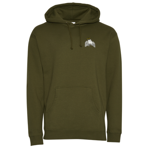 

RipNDip Mens RipNDip Shadow Friend Hoodie - Mens Army Green/Multi Size XL
