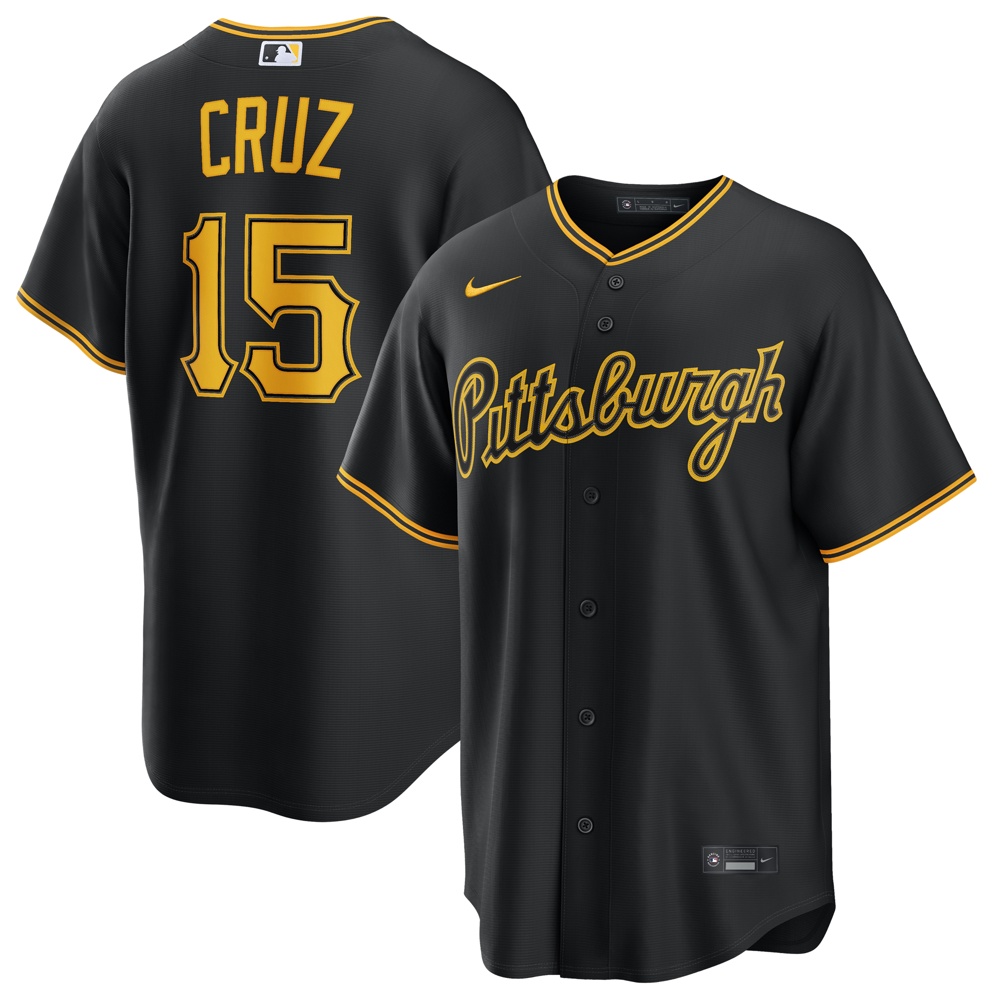 Nike MLB Pittsburgh Pirates Alternate Jersey - Men's