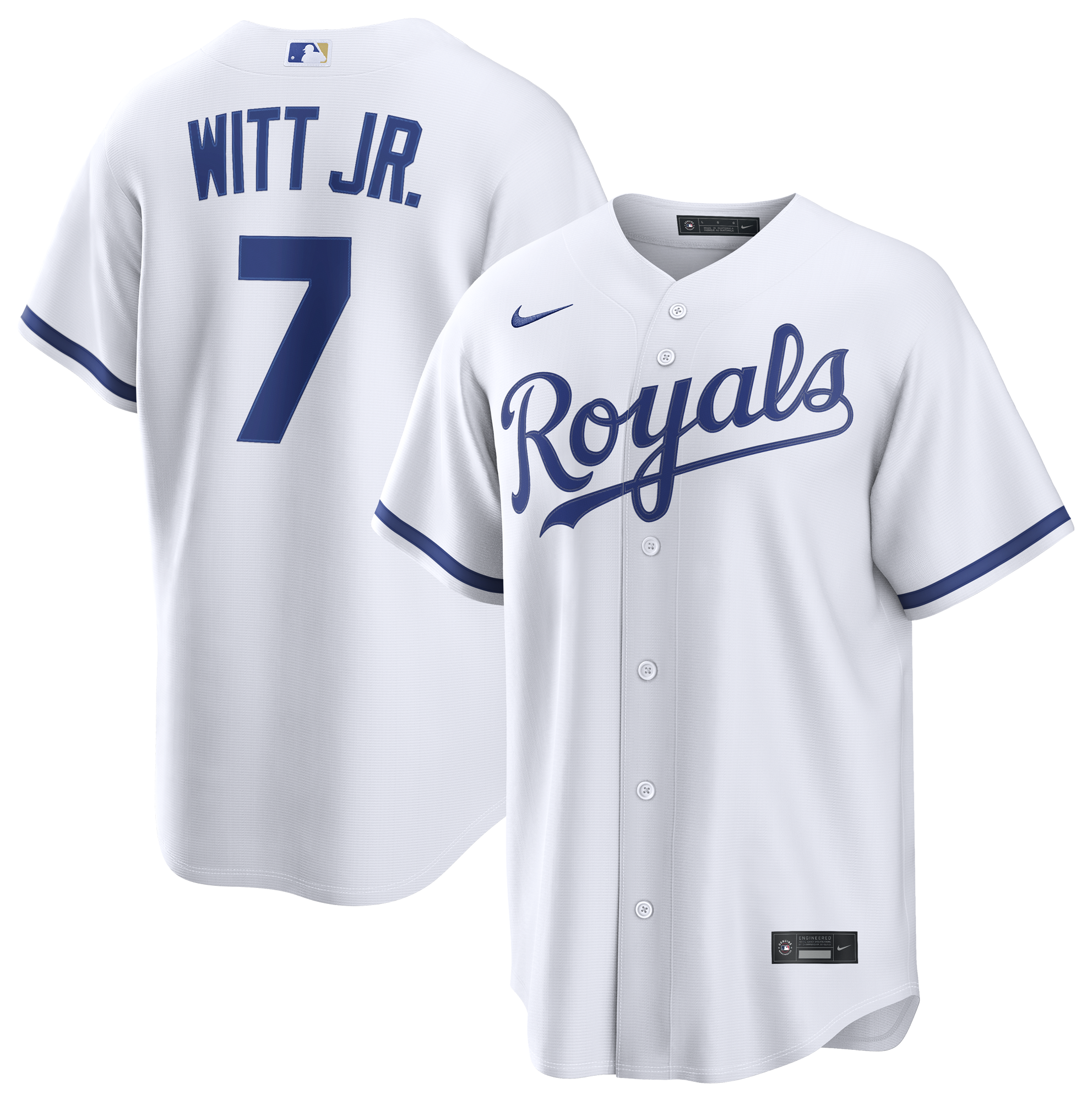 Nike Kansas City Royals Home Replica Jersey - Men's