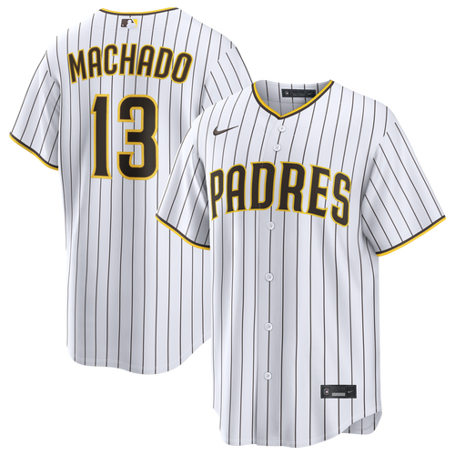 Nike Mens San Diego Padres San Diego Padres Home Replica Jersey - - White