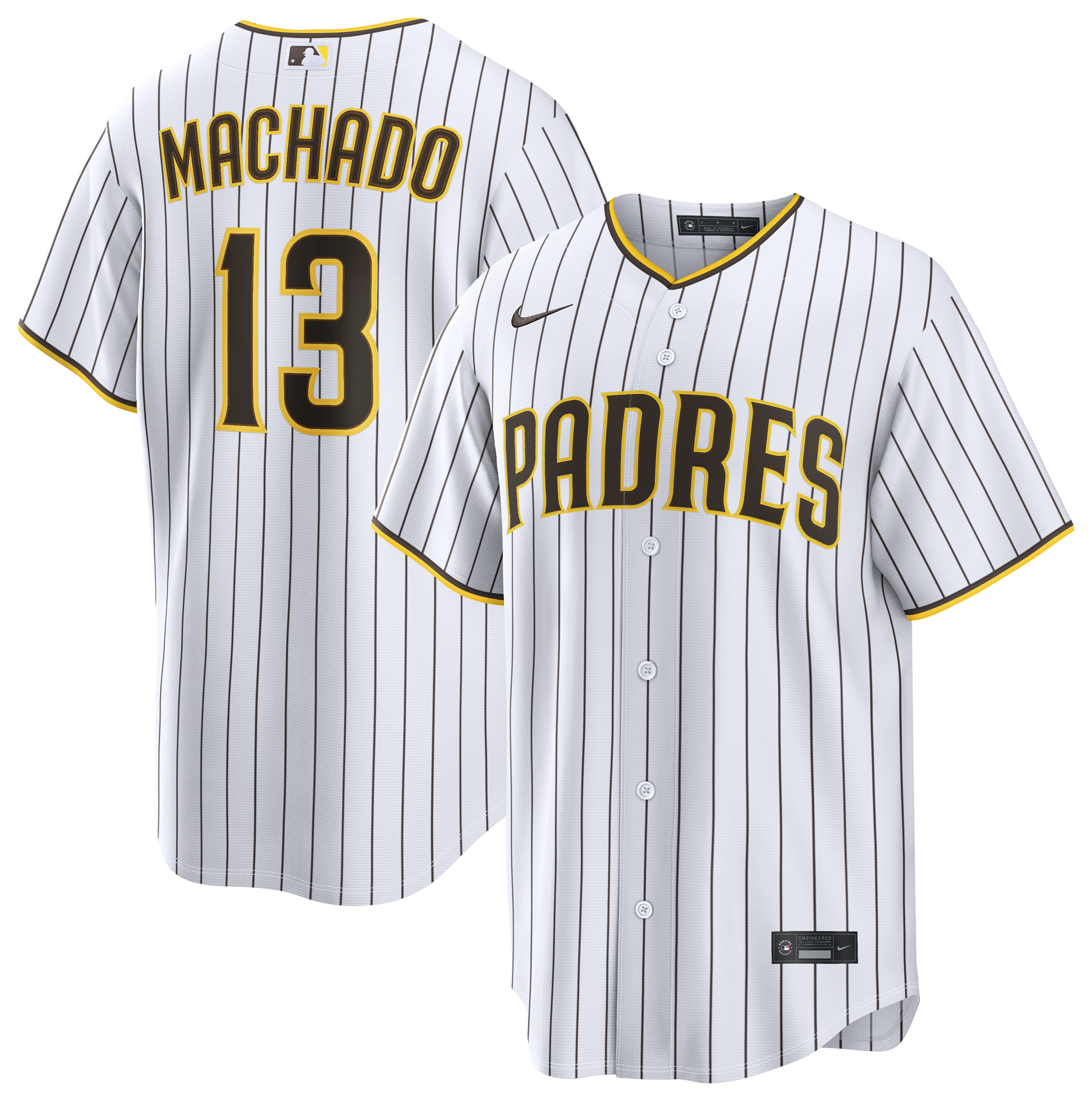 Nike San Diego Padres Home Replica Jersey - Men's
