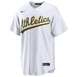 Men's - Nike MLB Oakland Athletics Home Replica Jersey - White