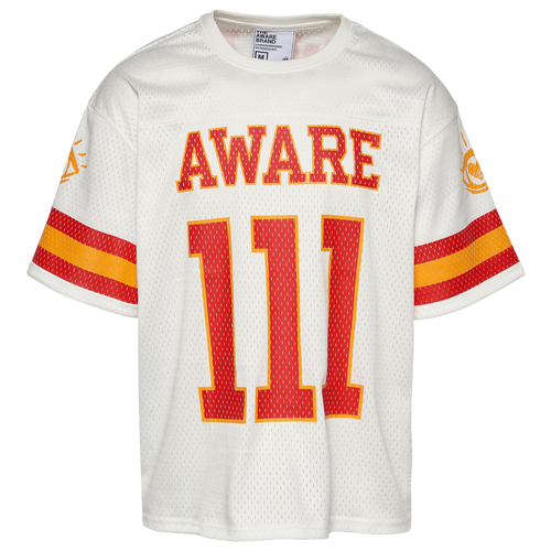 

Aware Brand Mens Aware Brand 111 Jersey - Mens White/Multi Size S