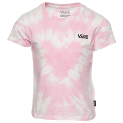Girls' Preschool - Vans Tie Dye Heart T-Shirt - White/Pink