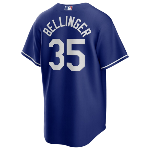 

Nike Mens Cody Bellinger Nike Dodgers Replica Player Jersey - Mens Royal/Royal Size M