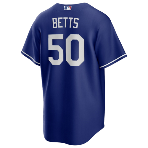 Dodgers Mookie Betts T-Shirt from Homage. | Ash | Vintage Apparel from Homage.