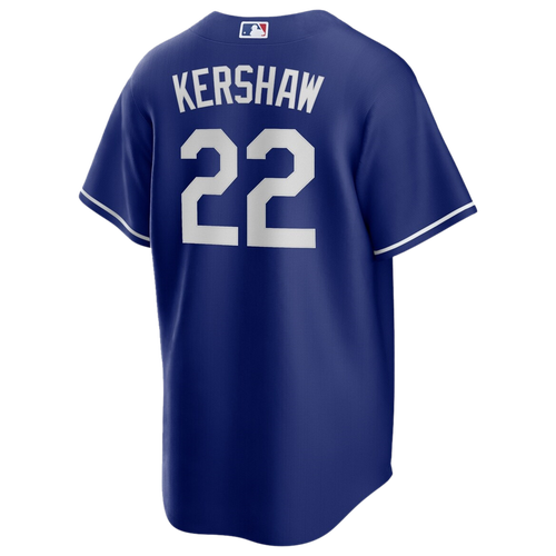 

Nike Mens Clayton Kershaw Nike Dodgers Replica Player Jersey - Mens Royal/Royal Size 3XL