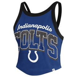 Women's - 47 Brand Colts Shimmer Shadow Sporty Tank Top - Blue