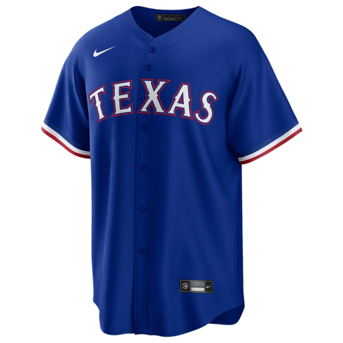 

Nike Mens Texas Rangers Nike Rangers Replica Team Jersey - Mens Royal/Royal Size M