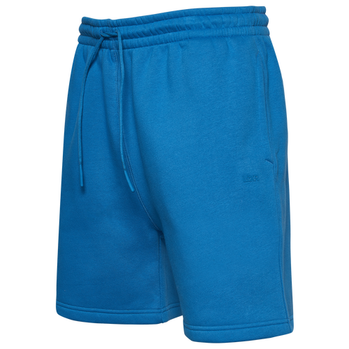 Lckr Mens  Fleece Shorts In Blue/blue