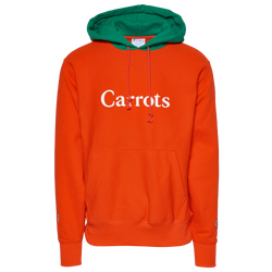 Men's - Champion Reverse Weave Pullover Hoodie - Orange/Green