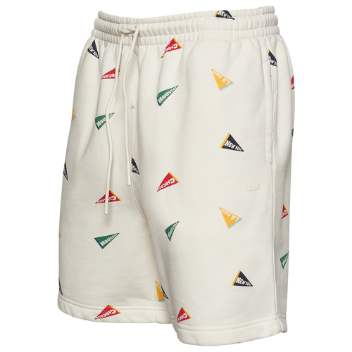 

LCKR Mens LCKR Fleece Shorts - Mens White/White Size XL
