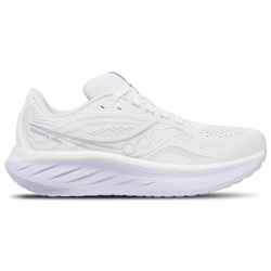 Women's - Saucony Ride 18 - White/Thistle