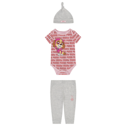 Girls' Infant - PUMA Paw Patrol 3 Piece Set - White/Pink