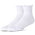 New Balance Active Ruffle 2PK Quarter Sock  White
