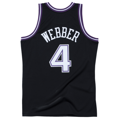 

Mitchell & Ness Mens Chris Webber Mitchell & Ness Kings Swingman Jersey - Mens Black Size L