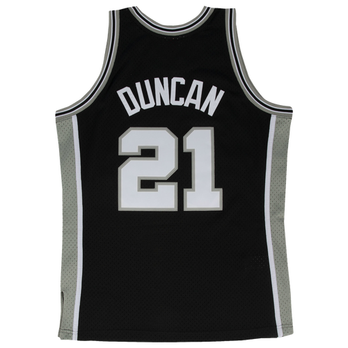 

Mitchell & Ness Mens Tim Duncan Mitchell & Ness Spurs Swingman Jersey - Mens Black Size XL